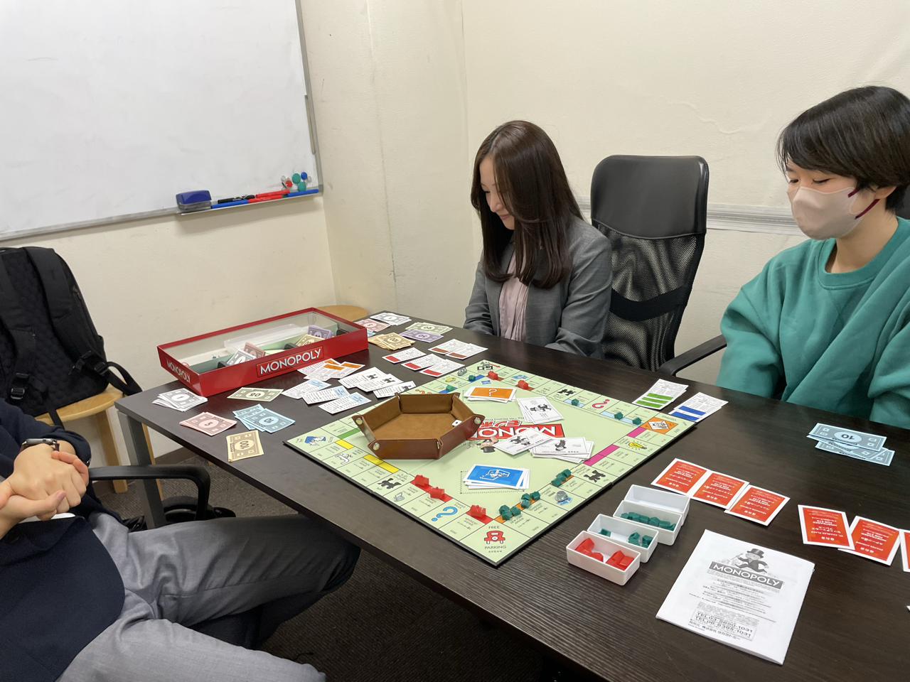 オンラインで開催されたおひげさんのボードゲーム交流会の様子